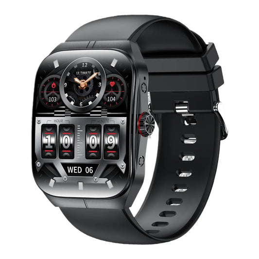 Valdus 2025 HK80 Premium Touch Screen Smart Watch with Call Function, Fall Detection, 100+ Sports Modes, IP67 Waterproof Rating, SMS Notifications, and Fitness Tracking Features