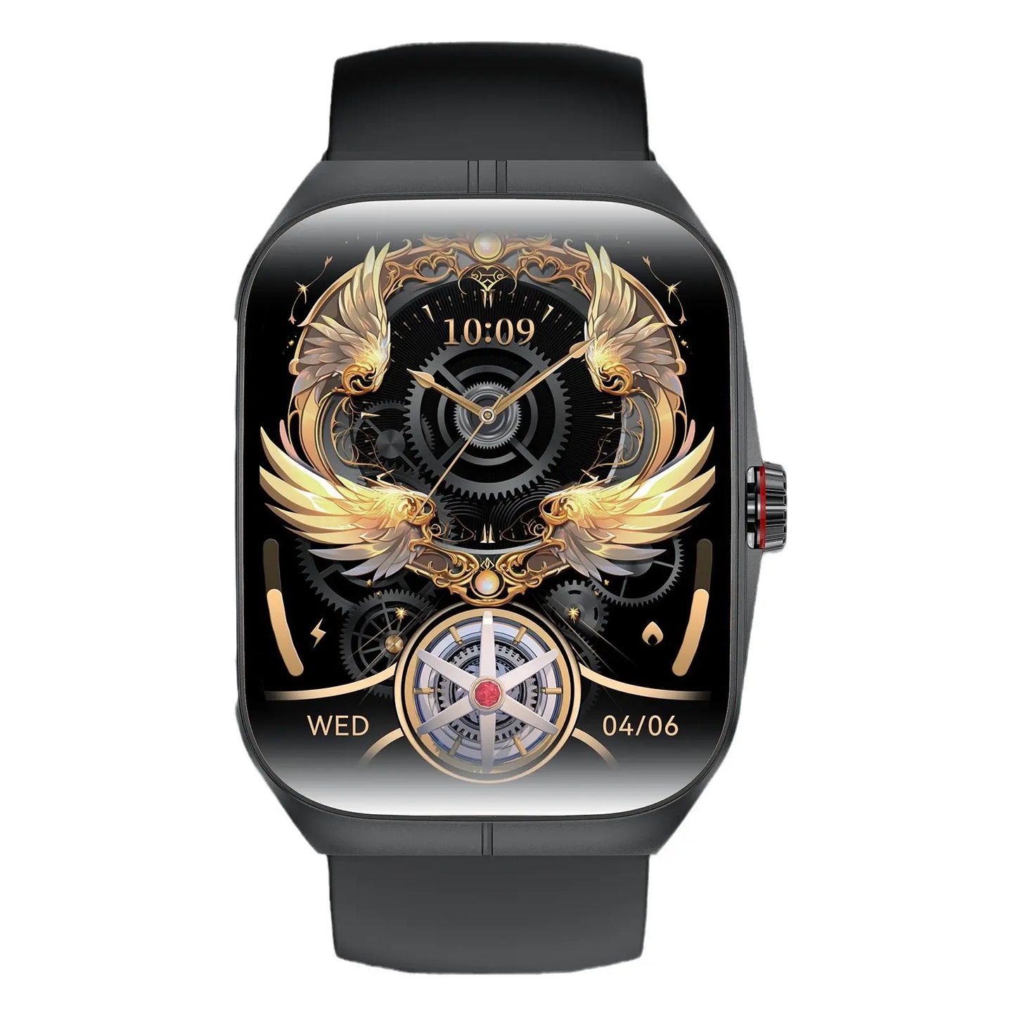 Valdus 2025 HK80 Premium Touch Screen Smart Watch with Call Function, Fall Detection, 100+ Sports Modes, IP67 Waterproof Rating, SMS Notifications, and Fitness Tracking Features
