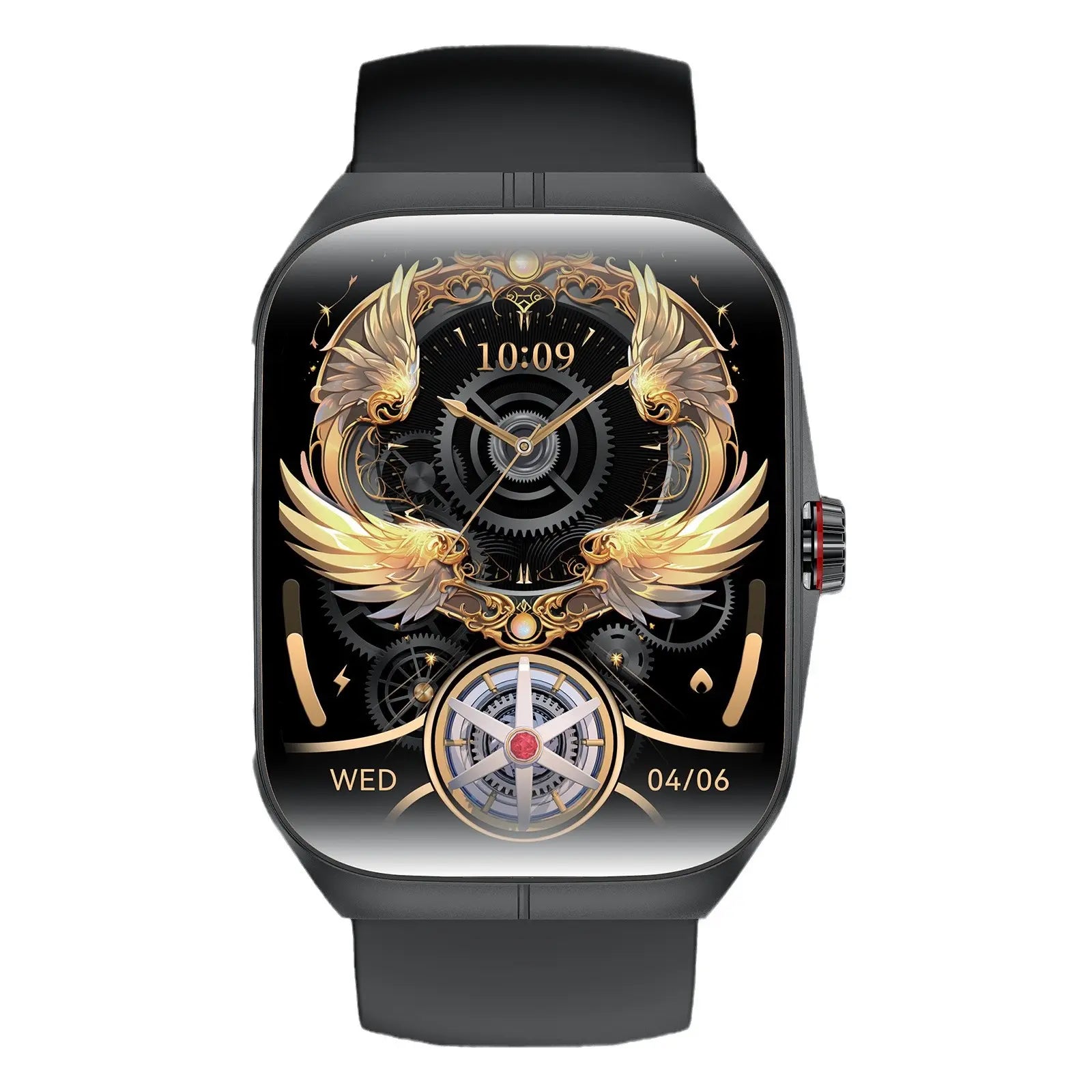 Valdus 2025 HK80 Premium Touch Screen Smart Watch with Call Function, Fall Detection, 100+ Sports Modes, IP67 Waterproof Rating, SMS Notifications, and Fitness Tracking Features