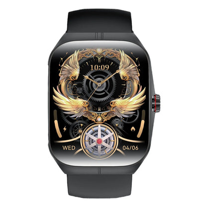 Valdus 2025 HK80 Premium Touch Screen Smart Watch with Call Function, Fall Detection, 100+ Sports Modes, IP67 Waterproof Rating, SMS Notifications, and Fitness Tracking Features