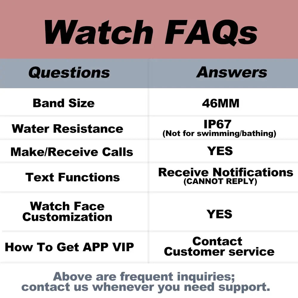 W&O Smart Watch with 2.02" Display, Bluetooth Calling, 100+ Sports Modes, Fitness Tracker, APP Notifications, Touch Screen, Compatible with iPhone and Android, Ideal for Gifting