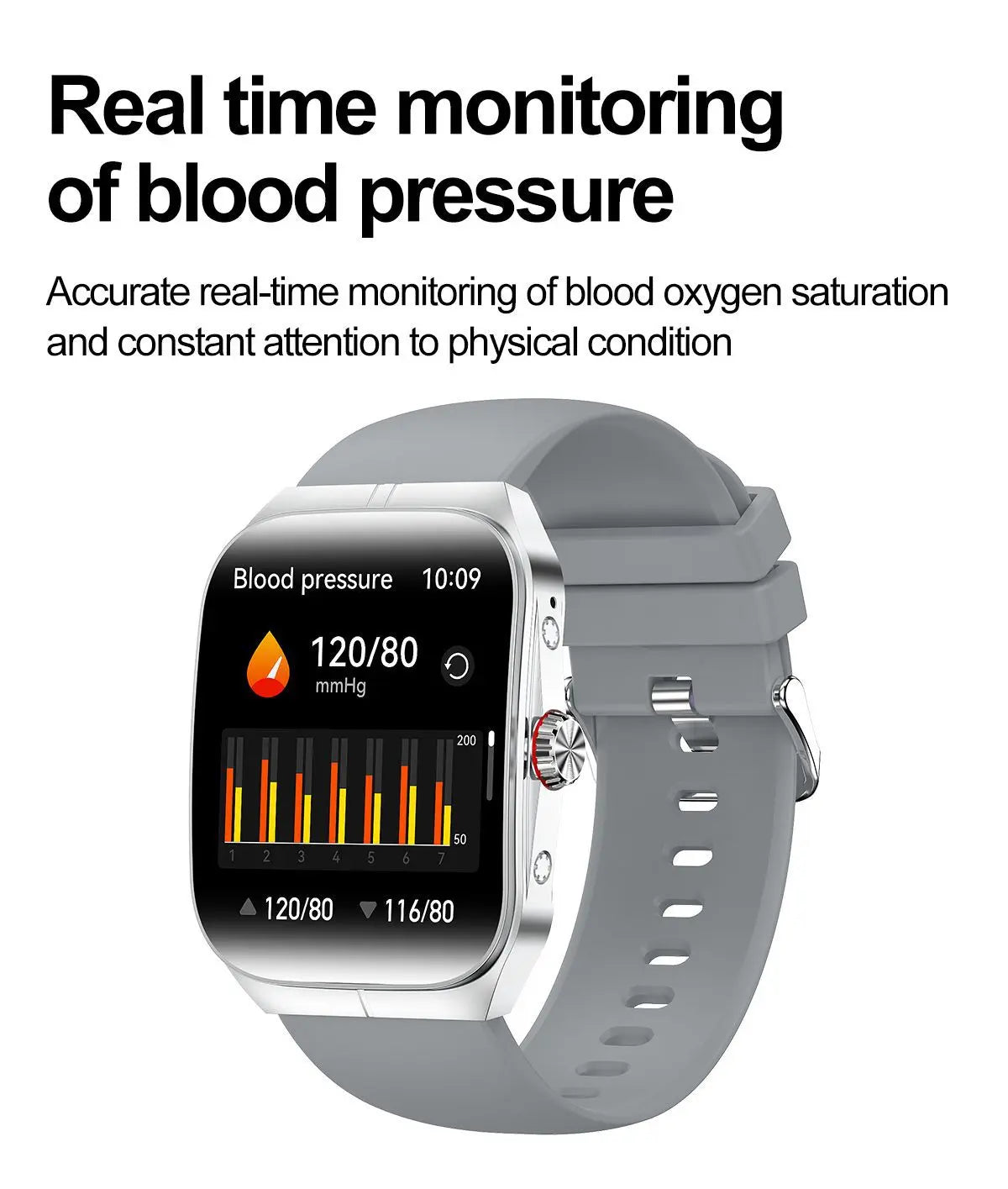 Valdus 2025 HK80 Premium Touch Screen Smart Watch with Call Function, Fall Detection, 100+ Sports Modes, IP67 Waterproof Rating, SMS Notifications, and Fitness Tracking Features